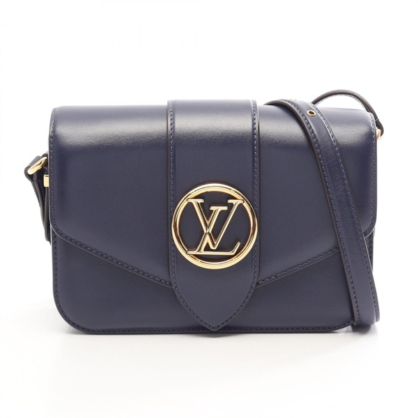 ルイ・ヴィトン LV PONT 9 LVポンヌフ ブルーニュイ ショルダーバッグ バッグ レディース M56454