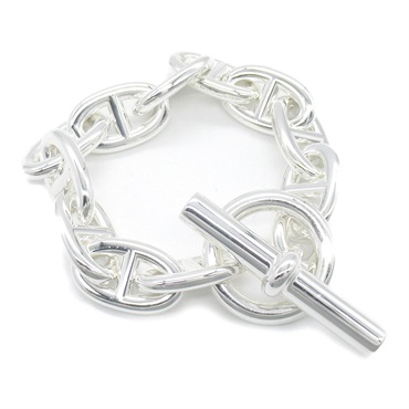 エルメス(HERMES)エルメス シェーヌダンクルTGM 11コマ ブレスレット