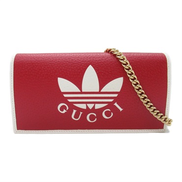 新品未使用✨グッチ アディダス コラボ チェーンウォレット ショルダーバッグ グッチ(GUCCI)グッチ ×adidas チェーンウォレット ショルダー