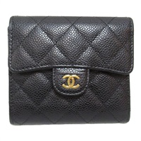 シャネル マトラッセ 三つ折財布 三つ折り財布 財布 レディース AP0231