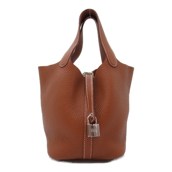 エルメス(HERMES)エルメス ピコタンロックPM ゴールド ハンドバッグ 
