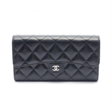 CHANEL 二つ折り長財布 シャネル(CHANEL)シャネル 二つ折り長財布 二つ折り長財布 財布