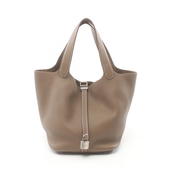 エルメス(HERMES)エルメス ピコタンロックMM エトゥープ ハンドバッグ