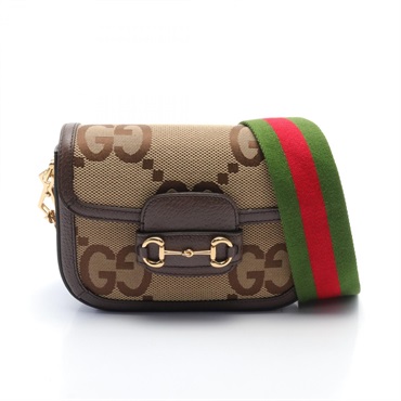 グッチ(GUCCI)グッチ ホースビット 1955 ジャンボGG ショルダー