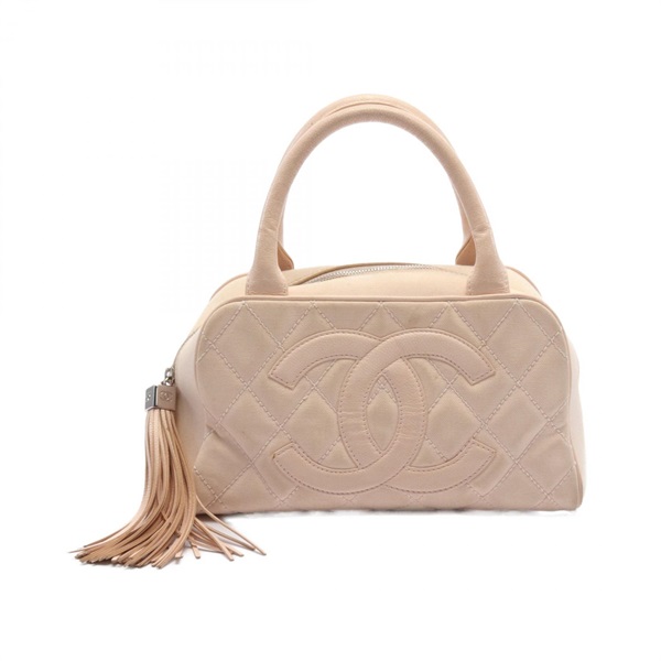 CHANEL ココマーク マトラッセ ハンドバッグ