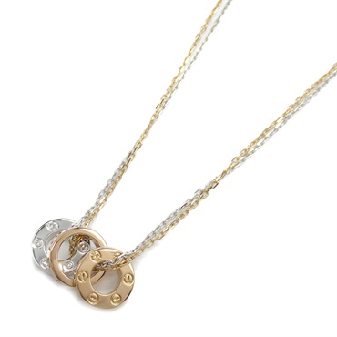 カルティエ(CARTIER)カルティエ スリーフープ6Pダイヤ ネックレス