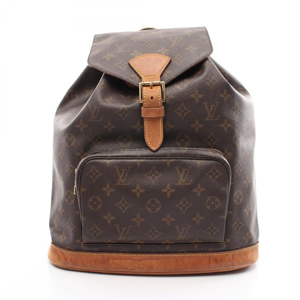 Louis Vuitton モノグラム バックパック 正規品 M51135 ルイ・ヴィトン(LOUIS VUITTON)ルイ・ヴィトン モンスリGM モノグラム