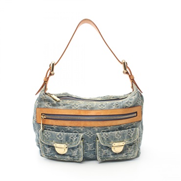 【極美品・希少】ルイヴィトン モノグラムデニム　バギーGM ショルダーバッグ 楽天市場】LOUIS VUITTON ルイ ヴィトン モノグラムデニム