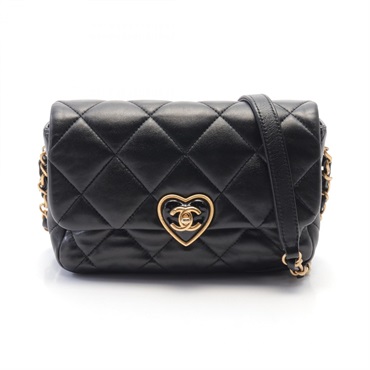 シャネル(CHANEL)シャネル マトラッセ ハートロック ショルダー