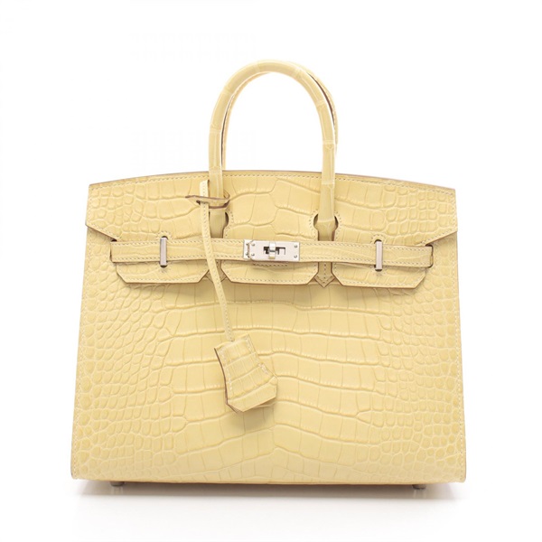 エルメス バーキン25 ヴァニラ ハンドバッグ バッグ レディース