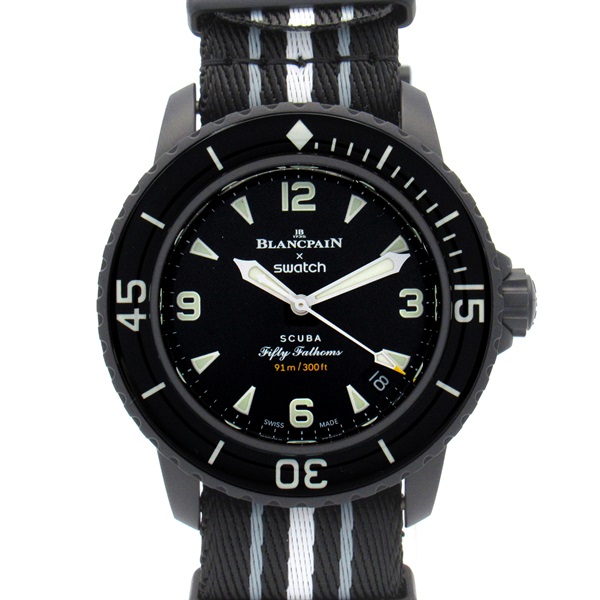 スウォッチ フィフティファゾムス オーシャンオブストーム 腕時計 時計 メンズ S035B400