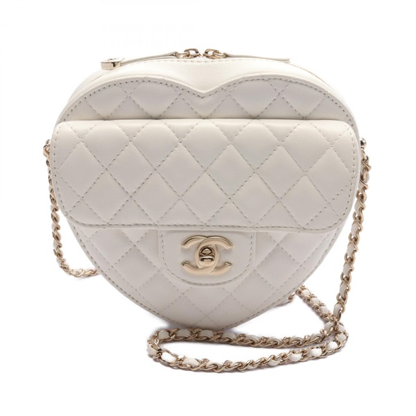 シャネル(CHANEL)シャネル マトラッセ ハート ショルダーバッグ バッグ 