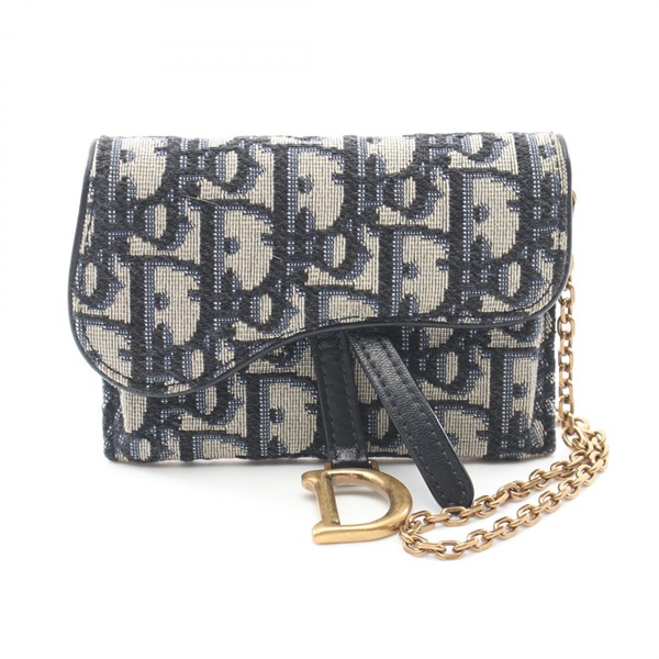 ディオール SADDLE サドル オブリーク ジャガード コインケース 財布 レディース S5634CTZQ