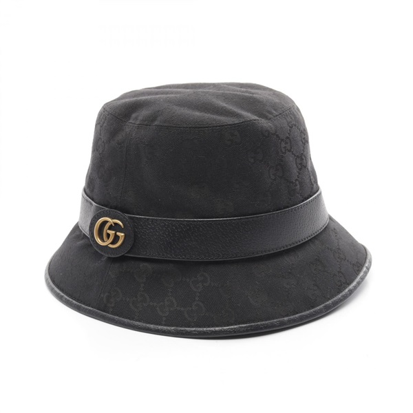 グッチ フェドラハット GGマーモント GGキャンバス ハット 帽子 メンズ レディース 576587