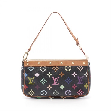 新品未使用⭐️ルイヴィトン モノグラム マルチカラー スタッズ リボン ミュール LOUIS VUITTON - ルイヴィトン サンダル マルチカラー