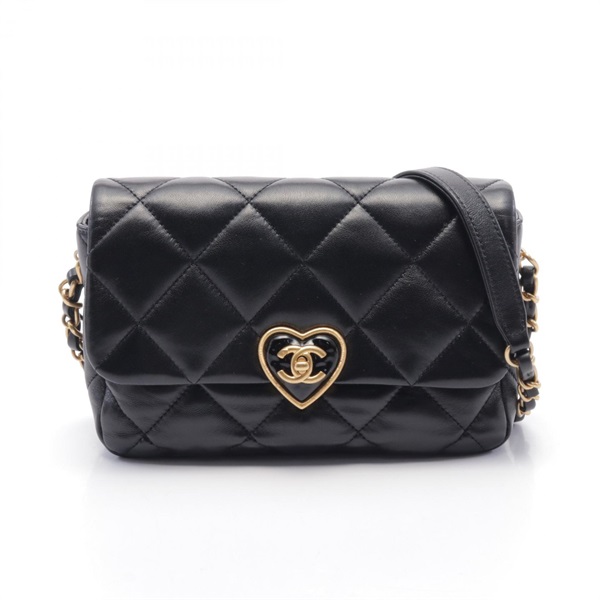 シャネル(CHANEL)シャネル マトラッセ ハートロック ショルダー