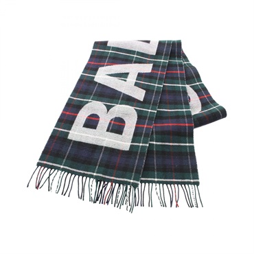 バレンシアガ(BALENCIAGA)バレンシアガ タータンチェック マフラー