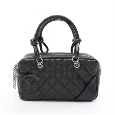 シャネル(CHANEL)シャネル カンボンライン ミニボーリングバッグ