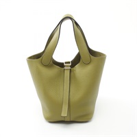 エルメス(HERMES)エルメス ピコタンPM アニスグリーン ハンドバッグ  