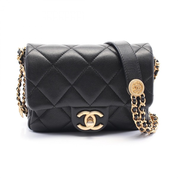 シャネル(CHANEL)シャネル マトラッセ ミニフラップ ショルダーバッグ