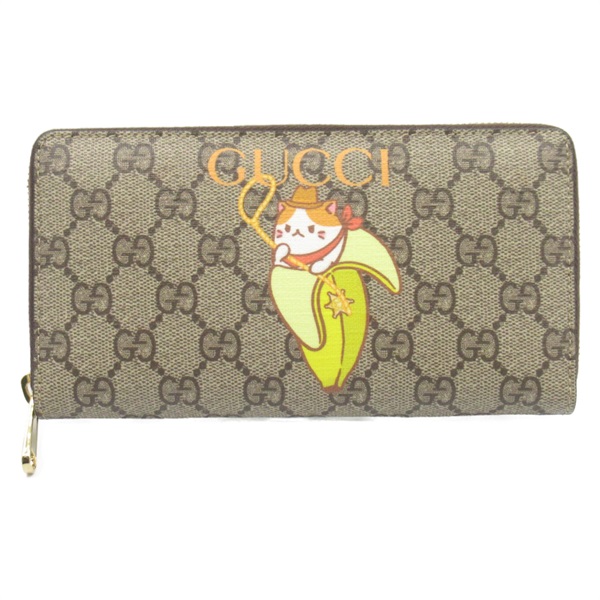 グッチ ラウンド長財布 ばなにゃ ラウンド長財布 財布 メンズ レディース 701060