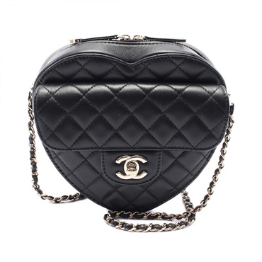CHANEL シャネル マトラッセ　ハート　ローファー 未使用品◎CHANELシャネル ローファー/マトラッセ/ハートモチーフ/ココ