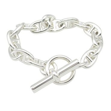 エルメスのブレスレット HERMES エルメス ブレスレット シェーヌダンクル GM Chaine