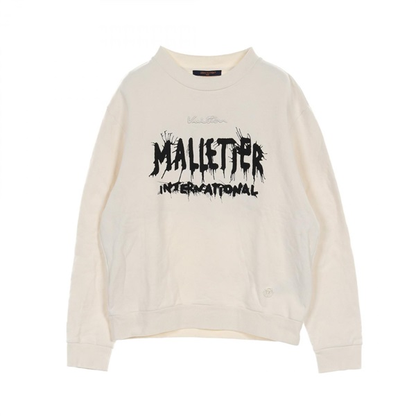 極美品*ルイヴィトン カシミヤ混 ワンピース スウェット モノグラム 長袖 LOUIS VUITTON】ルイヴィトン『モノグラム カシミヤ 長袖ニット