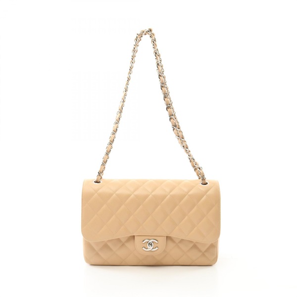 シャネル デカマトラッセ30 クラシック ラージ Wフラップ ショルダーバッグ バッグ レディース A58600