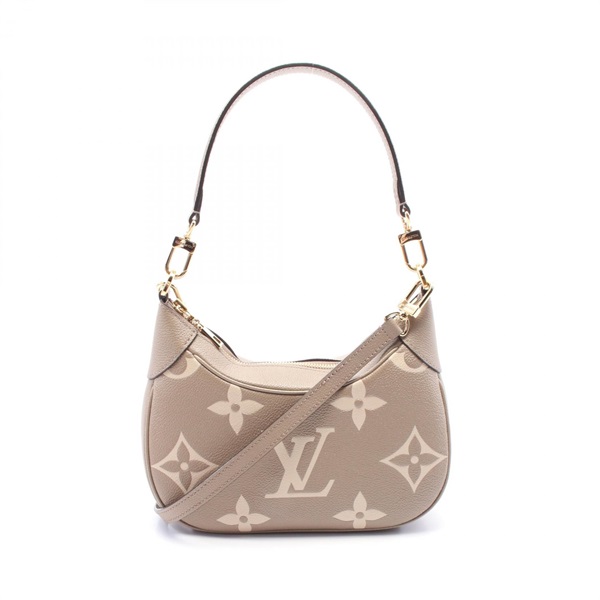ルイ・ヴィトン バガテルNM モノグラムアンプラント トゥルトレールクリーム ショルダーバッグ バッグ レディース M46112