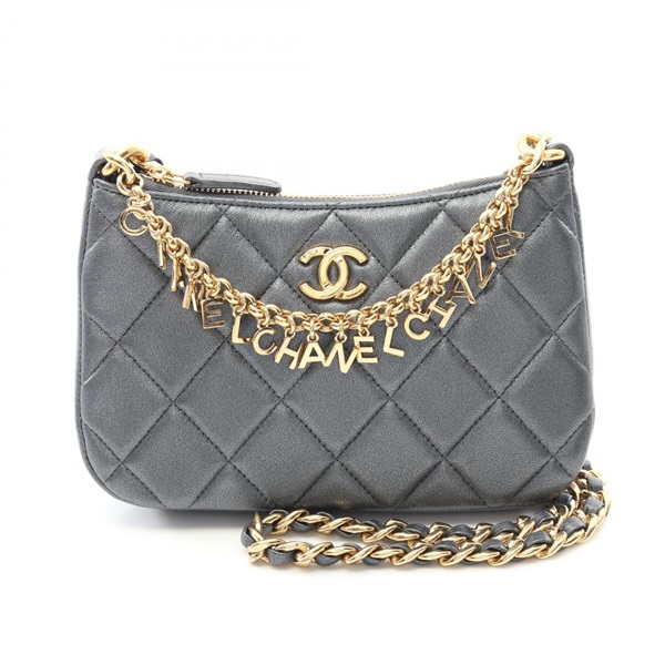 シャネル(CHANEL)シャネル マトラッセ ココマーク ショルダーバッグ