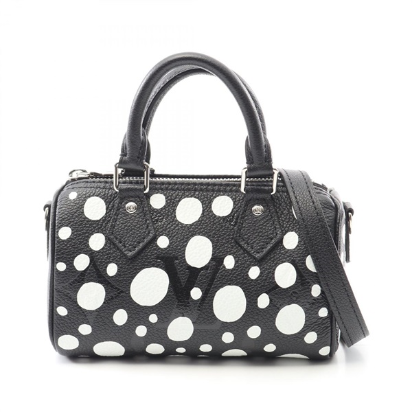 ルイ・ヴィトン LOUIS VUITTON × yayoi kusama ナノスピーディ  ショルダーバッグ バッグ レディース M81910