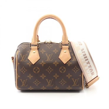 ルイ・ヴィトン ハンドバッグ ブラウン/ベージュ ルイ・ヴィトン(LOUIS VUITTON)ルイ・ヴィトン スピーディ バンド