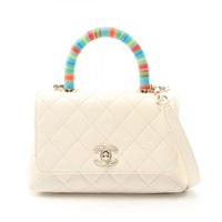 シャネル ココハンドルXXS トップハンドル ハンドバッグ バッグ レディース AS2215