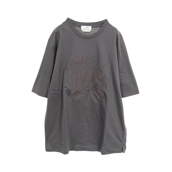 エルメス Chevaux en Symetrie 3D カットソー 衣料品 トップス メンズ