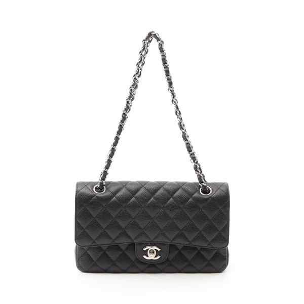 シャネル マトラッセ Wフラップ ショルダーバッグ バッグ レディース A01112