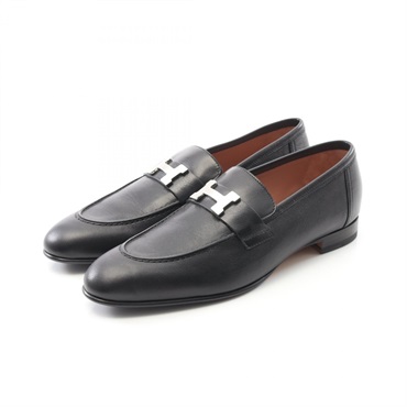 エルメス　HERMES ローファー　革　モカシン　パリ　24.0 エルメス(HERMES)エルメス モカシン パリ ローファー 靴 レディース