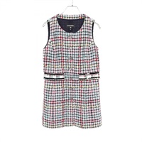 シャネル ココマークボタン ツイード ロングジレ ベスト 衣料品 トップス レディース P78867