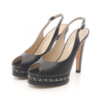 シャネル オープントゥ サンダル 靴 レディース G28998