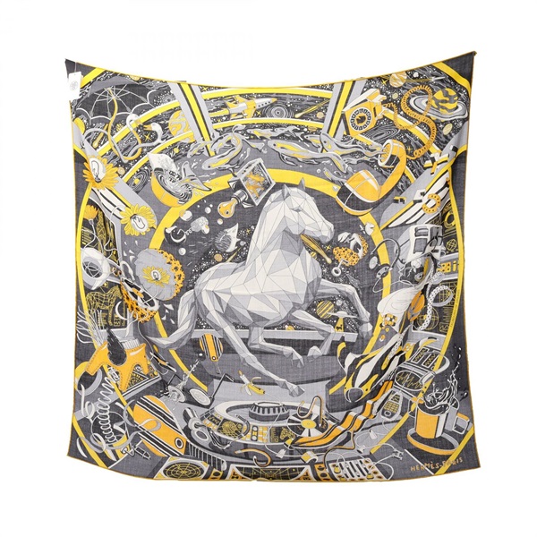 エルメス(HERMES)エルメス カレ100 Faubourg of Dreams スカーフ 衣料  