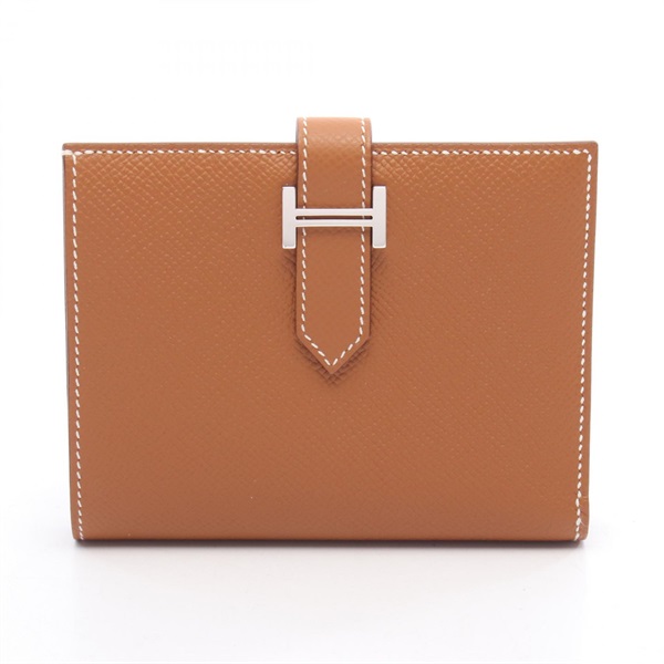 エルメス(HERMES)エルメス ベアンコンパクト 二つ折り財布 財布 