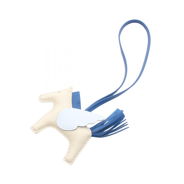 ☆新品☆ エルメス　ロデオチャーム　ペガサス　pm ブループリュム エルメス ロデオチャームペガサスPM ブルーブリュム/セサミ