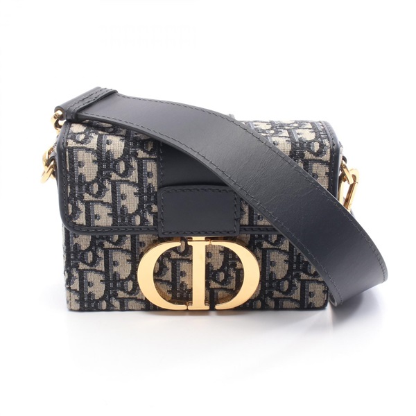 ディオール 30 MONTAIGNE ボックスバッグ オブリーク ジャカード ショルダーバッグ バッグ レディース