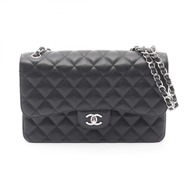 シャネル デカマトラッセ30 クラシック ラージ Wフラップ ショルダーバッグ バッグ レディース A58600