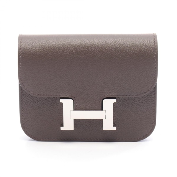 エルメス コンスタンス スリム  二つ折り財布 財布 レディース