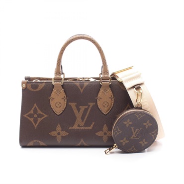 ルイ・ヴィトン オンザゴー EW モノグラムジャイアント モノグラムリバース ハンドバッグ バッグ レディース M46653