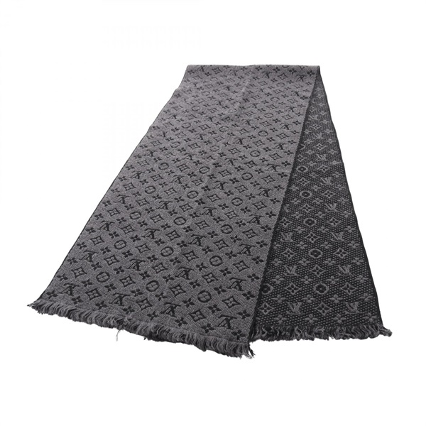 ルイ・ヴィトン エシャルプ モノグラム クラシック アントラシット マフラー 衣料品 メンズ M78526