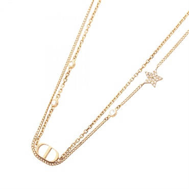 ディオール CDロゴ スター ネックレス ジュエリー レディース