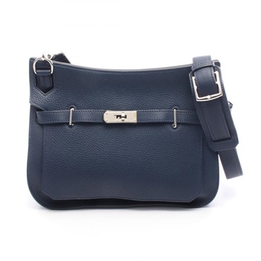 エルメス ジプシエール28 ブルードプリュス ショルダーバッグ バッグ レディース