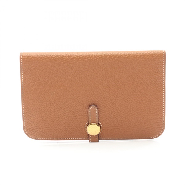 エルメス ドゴンGM  二つ折り長財布 財布 レディース